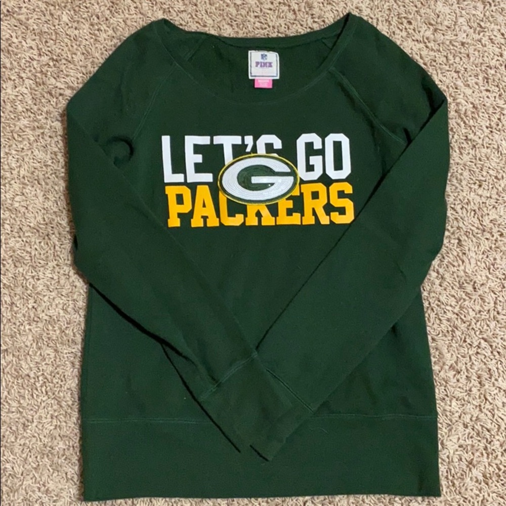 PINK packer crew neck